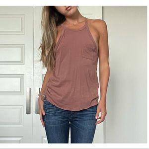 Burnt Orange Tank ToP, Size XS